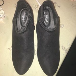 Black Booties w/ a heel