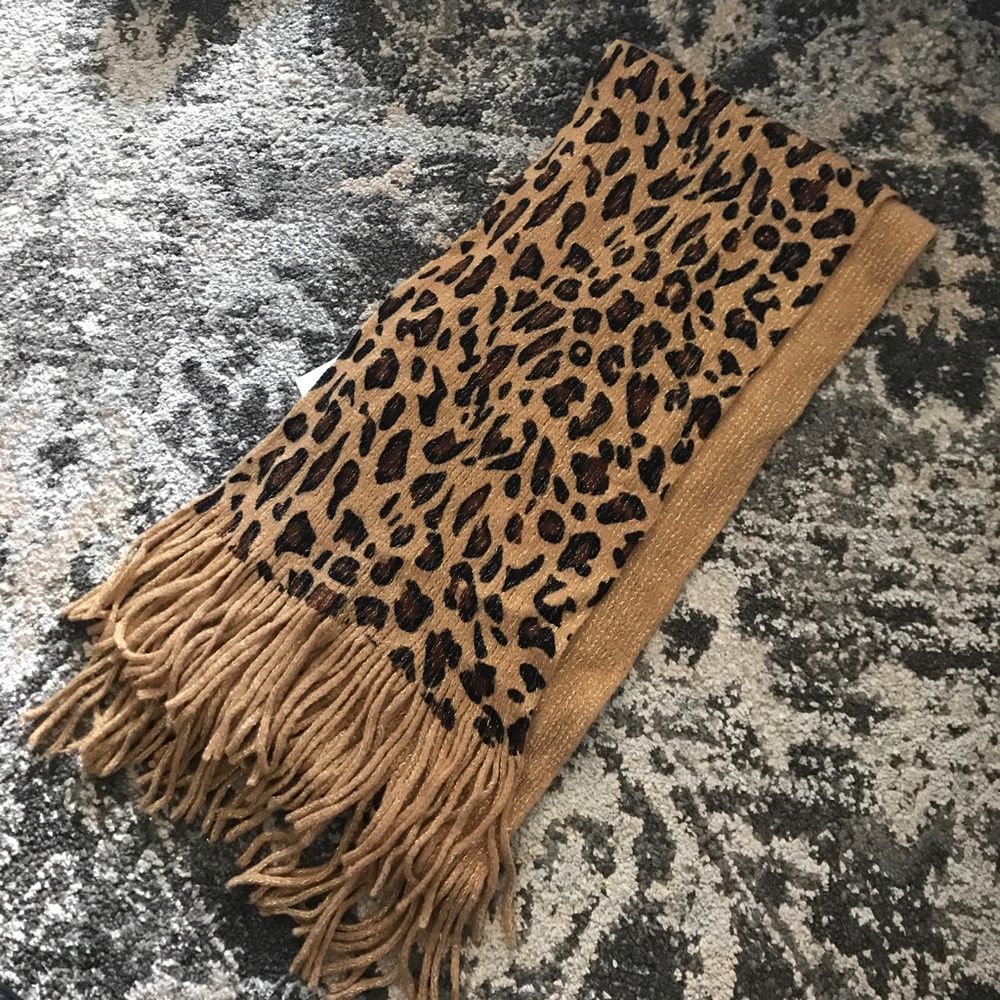Leopard scarf brand brand new