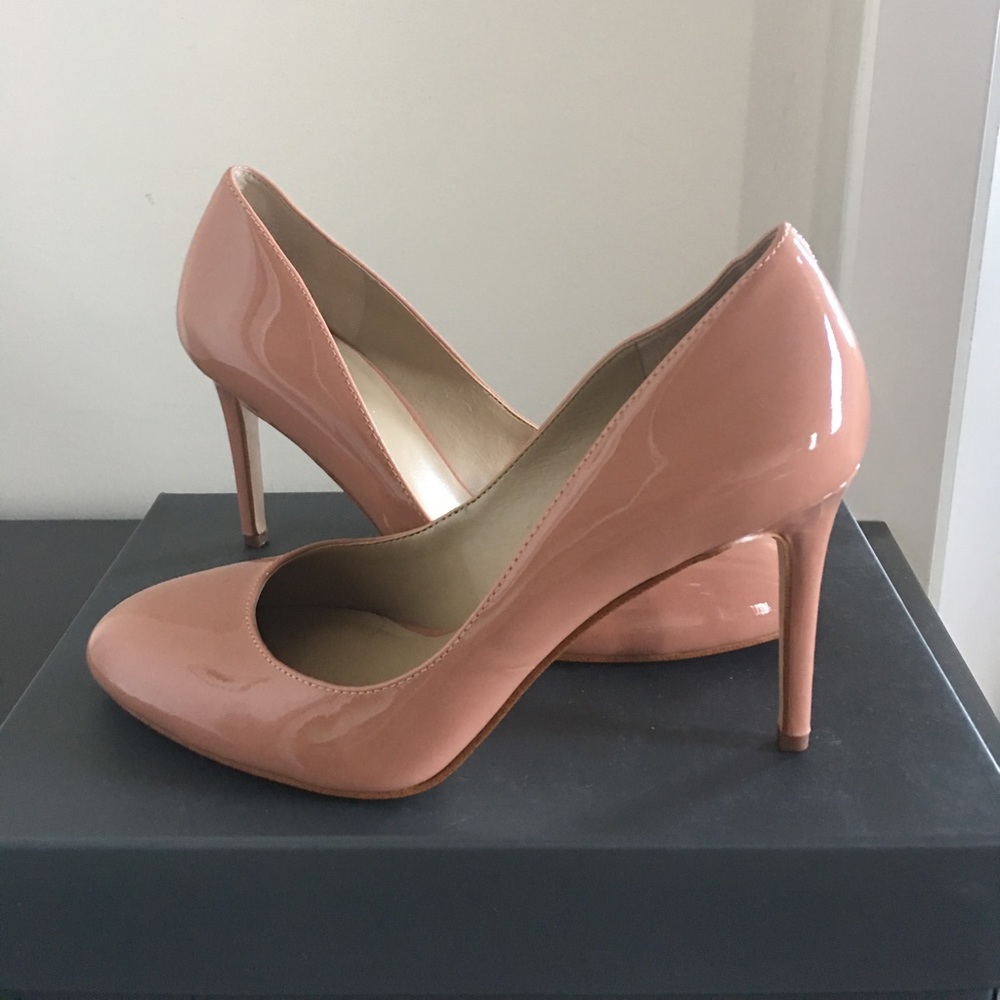 Blush Patent Ann Taylor Pumps sz 7