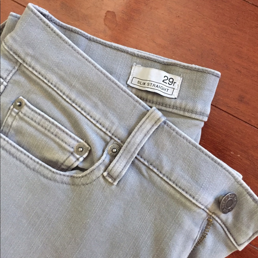 Gap grey slim  jeans
