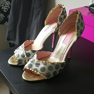 Betsy Johnson PeepToe Sandals