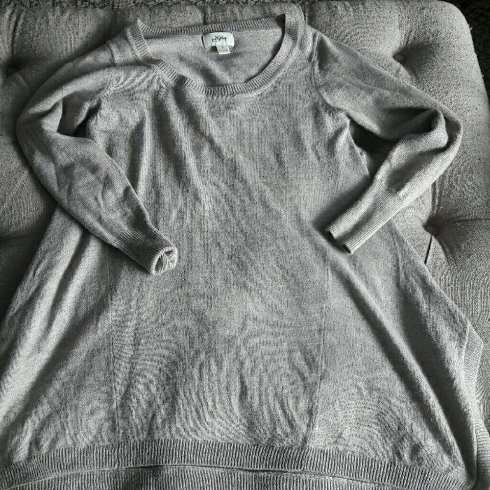 Gray Ann Taylor sweater