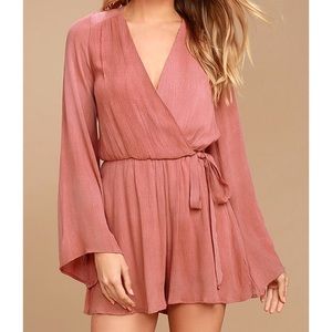 NWT Dusty Rose Romper
