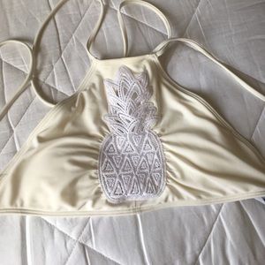 Aerie halter swim top size small