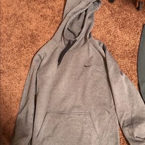 Nike fleece running jacket