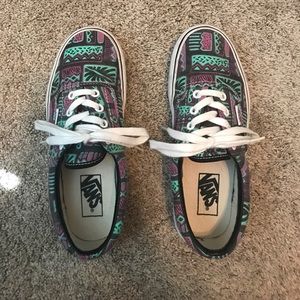 Purple and Teal Tribal Vans