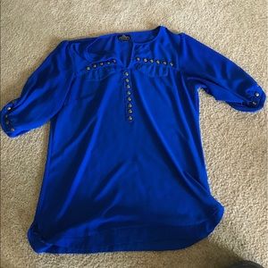 Blue Angie blouse