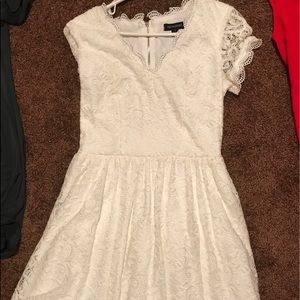 White dress from Dillard's!