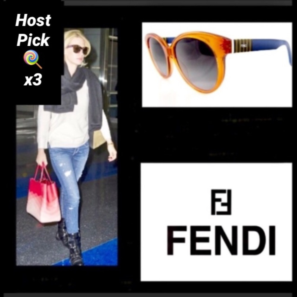 FENDI UNISEX SUNGLASSES CAN B PRESCRIPTION - Picture 2 of 8