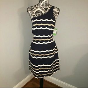 NWT Lilly Pulitzer Taylar Dress Scallopy Stripey