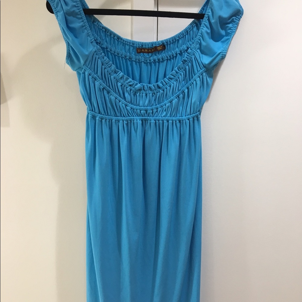 Turquoise Midi Dress