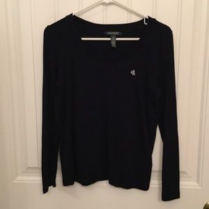 Navy Large Ralph Lauren long sleeve
