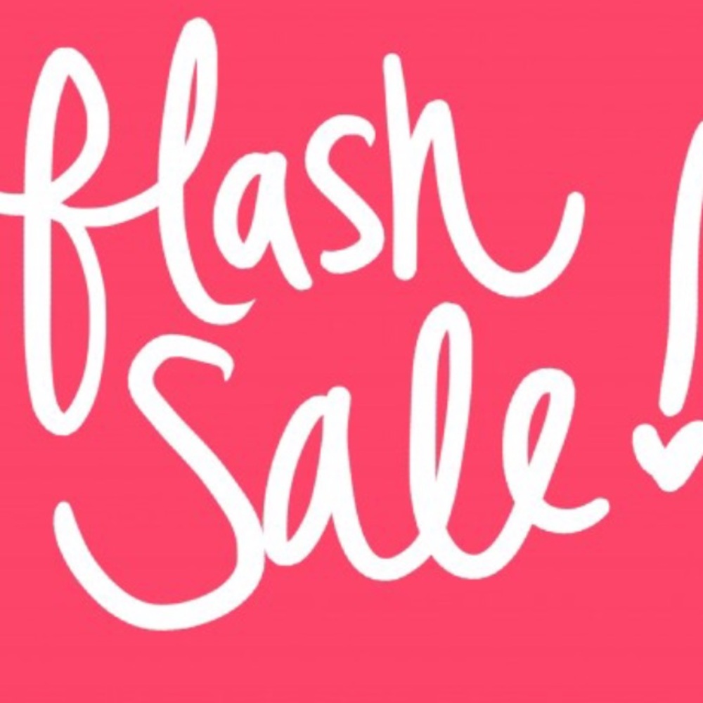 Flash sale!