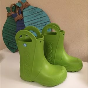 CROCS rain boots