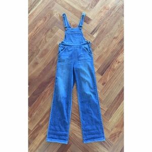 MARKED DOWN Wildfox denim overalls in size L