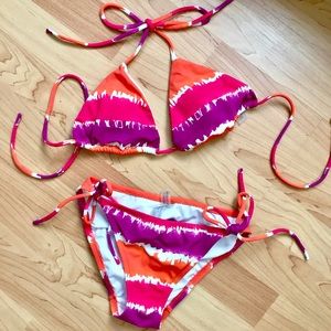 Victoria's Secret Tie Dye String Bikini