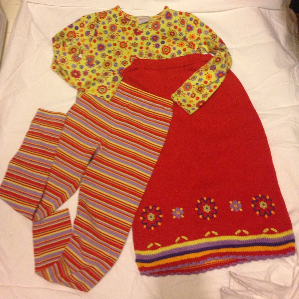 Hanna Andersson Tunic, Leggings, Skirt