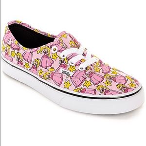 Princess Peach "Mario" Vans