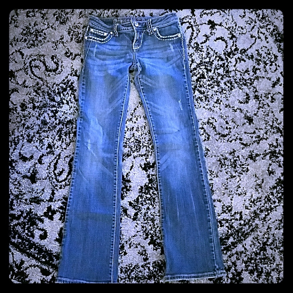 Sexy Grace in LA jeans