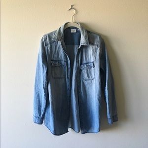 Light blue flannel