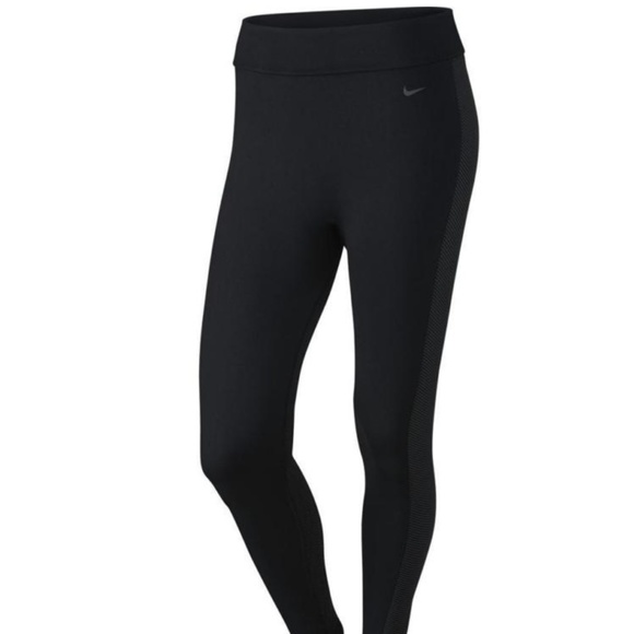 black dri fit leggings