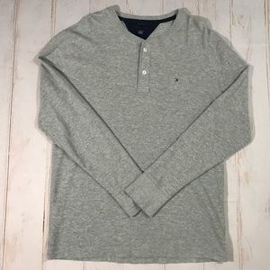Vintage Tommy Hilfiger Thermal Ribbed Henley Shirt