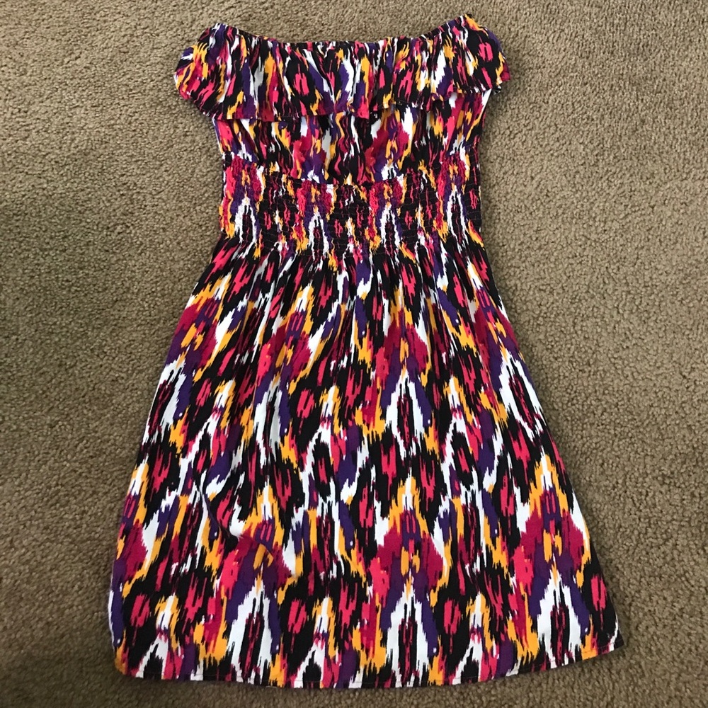 Strapless dress