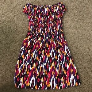 Strapless dress