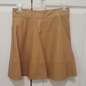 Adorable leather skirt!!