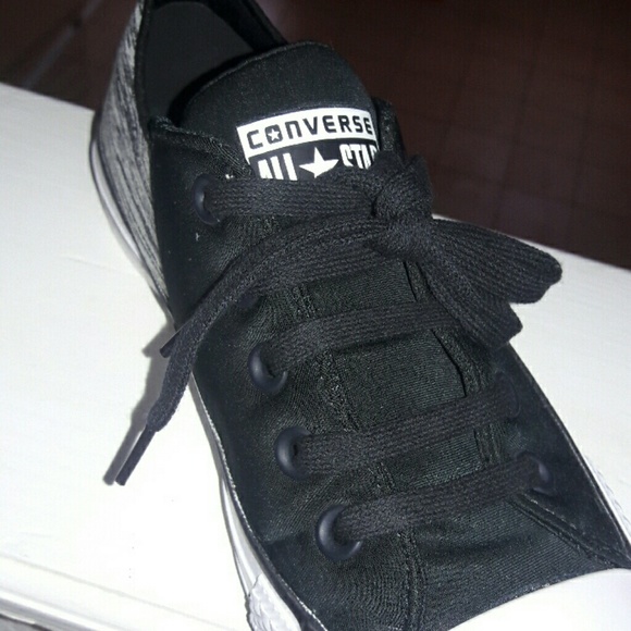 Converse Black and Grey unisex brand new - Picture 3 of 4