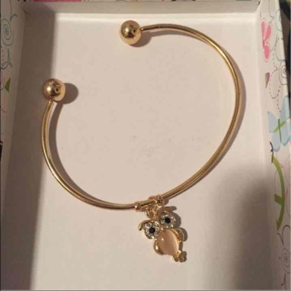Owl Bangle - Picture 2 of 2