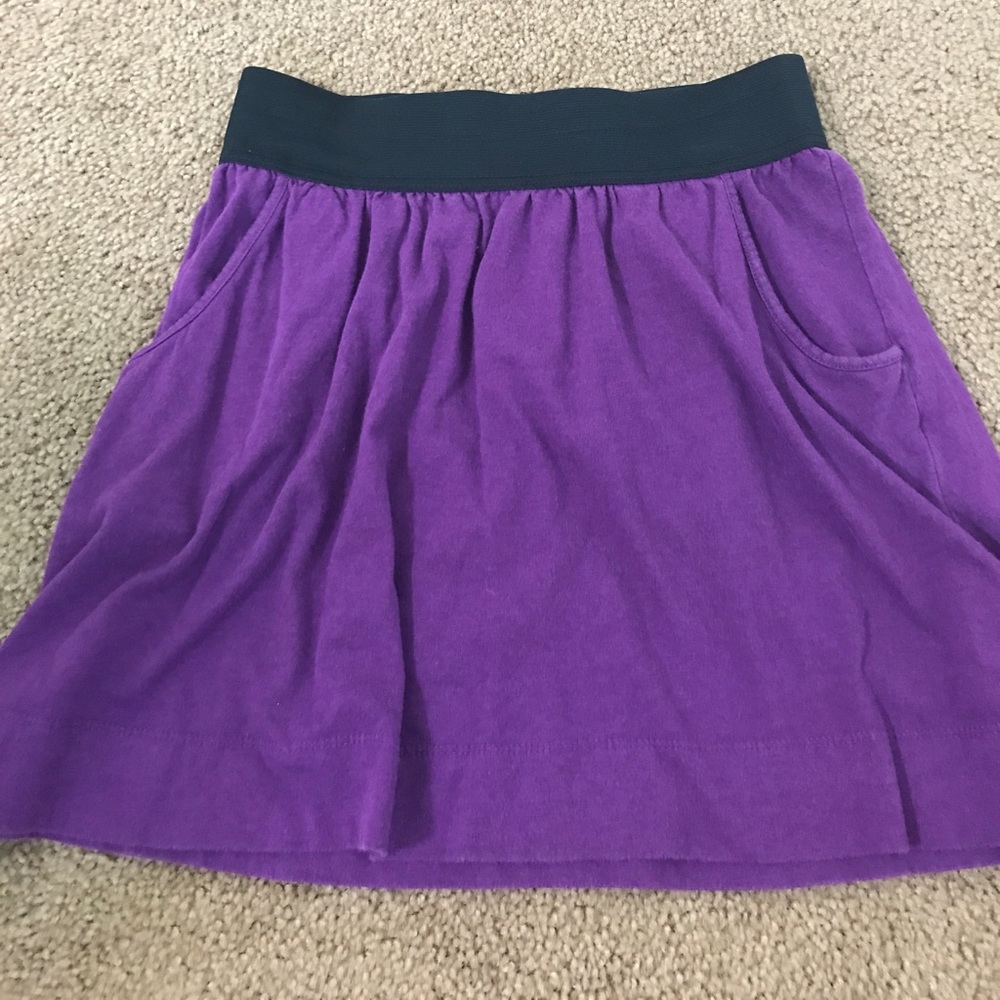 Purple skirt