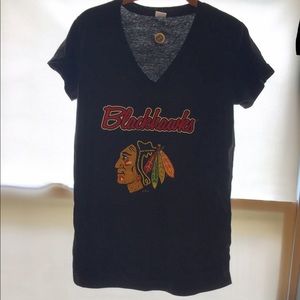Black Hawks Tee