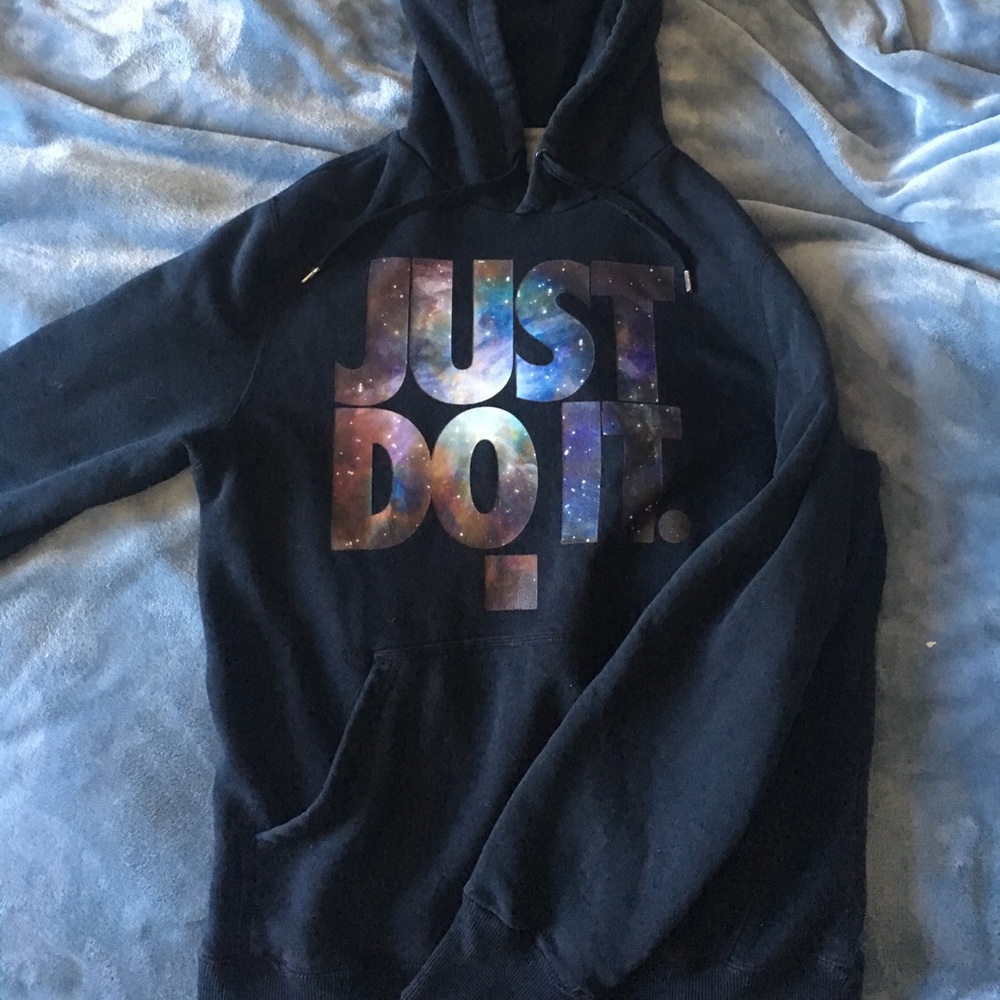 Nike "Just Do It" Galaxy Sweatshirt