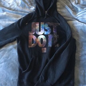 Nike "Just Do It" Galaxy Sweatshirt