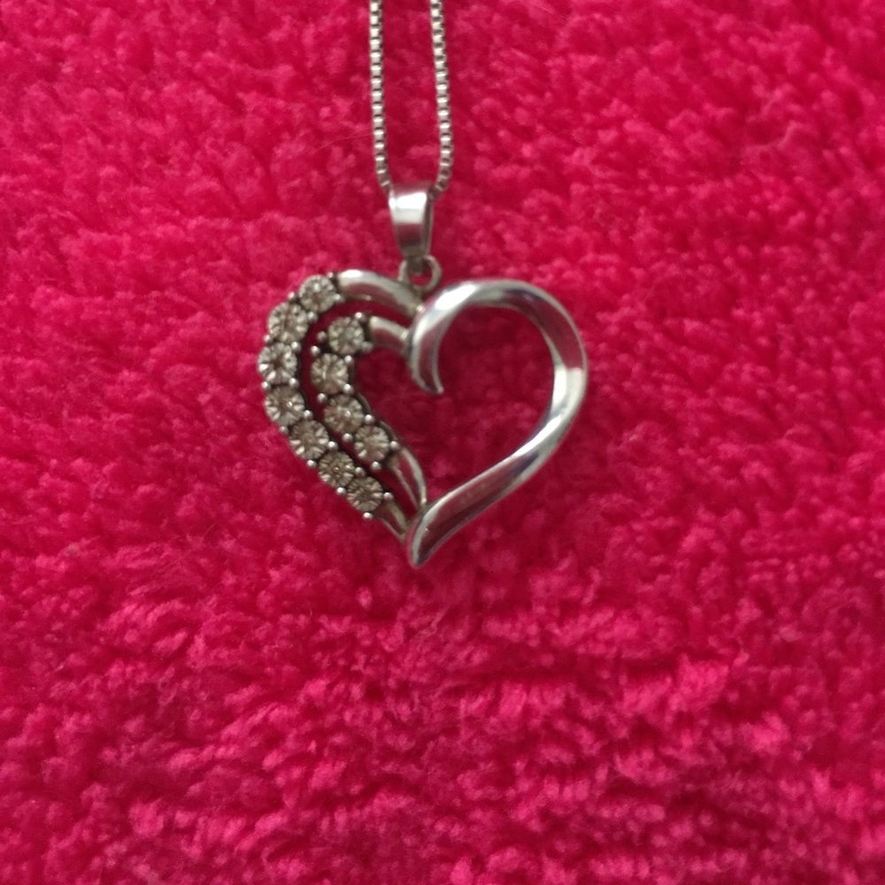Sterling Silver Heart Necklace