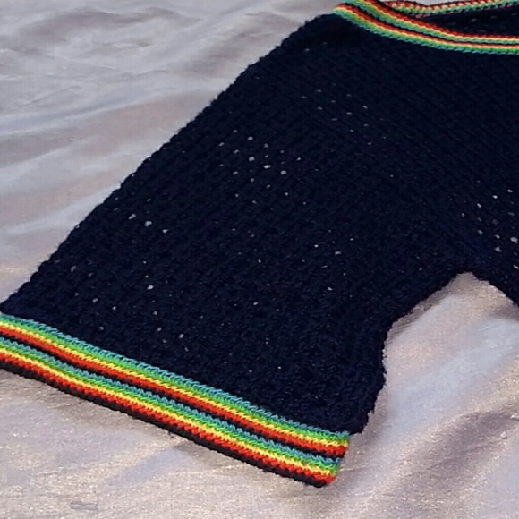 Vintage OOAK Crochet Sweater CoverUp / Festival - Picture 2 of 8