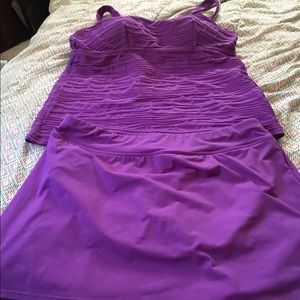 NWOT-Lands End Womens Tankini Set