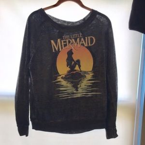 Little mermaid long sleeve tee
