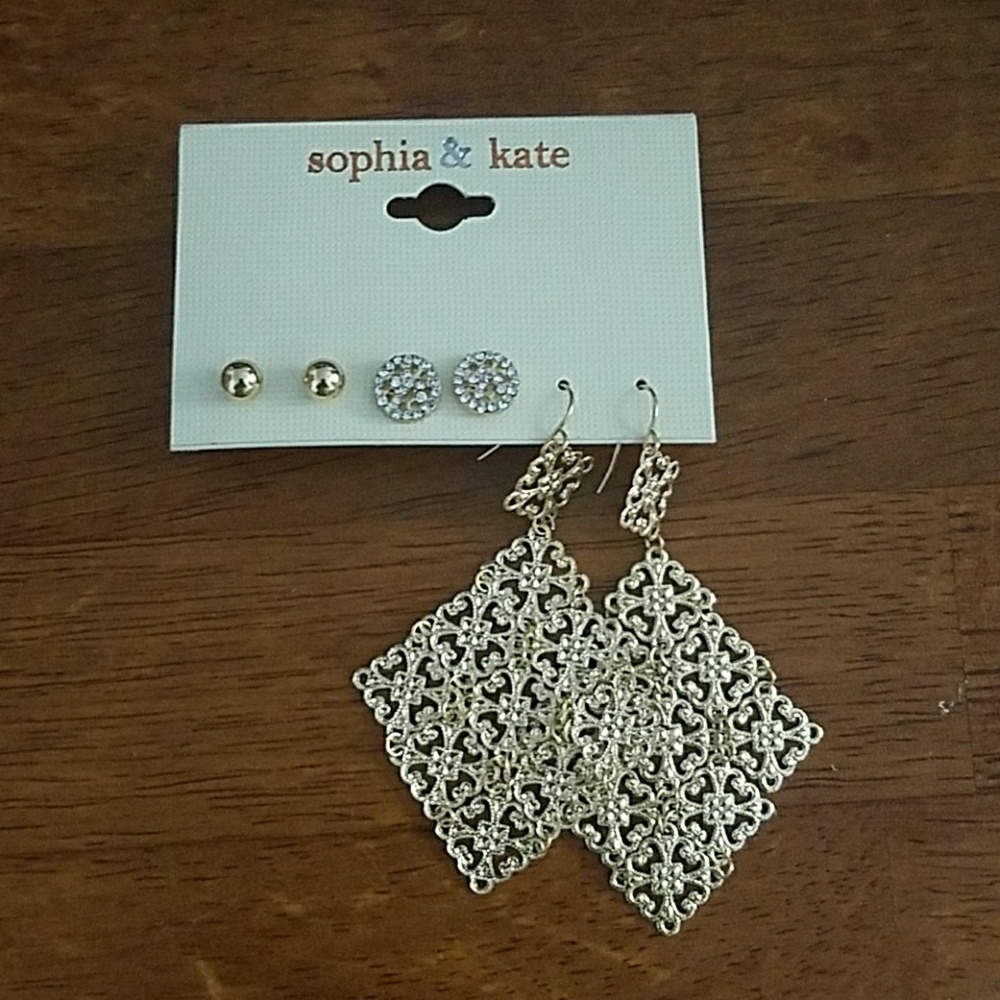 Sophia and Kate earrings