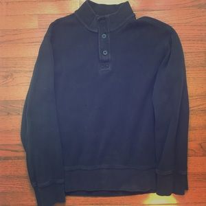 Eddie Bauer Quarter Button Sweater