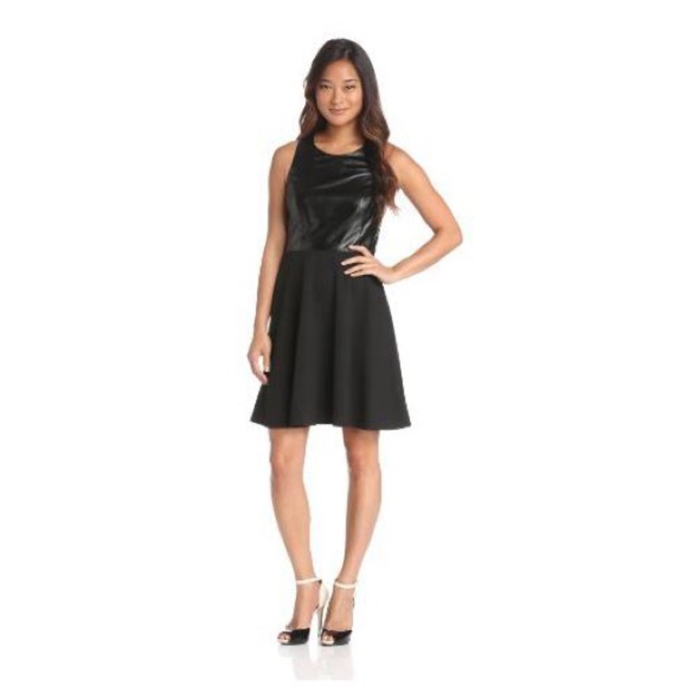 Black Leather Dress