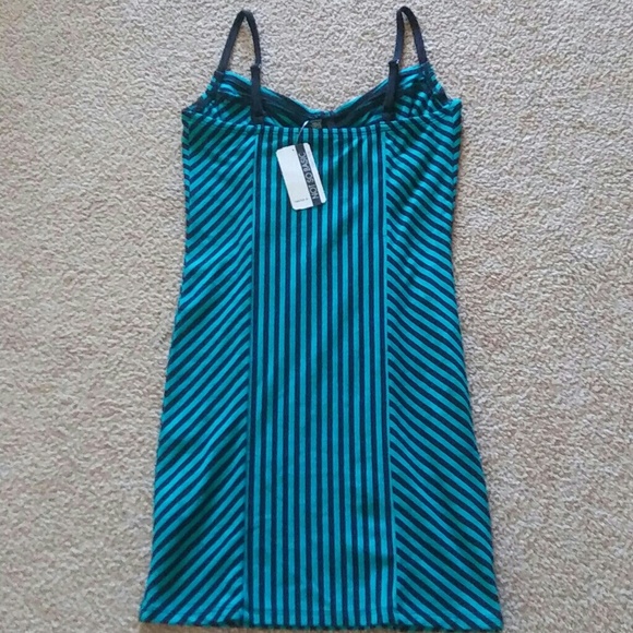New forever 21 striped bodycon dress - Picture 2 of 4