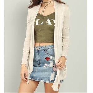 Papaya Cardigan