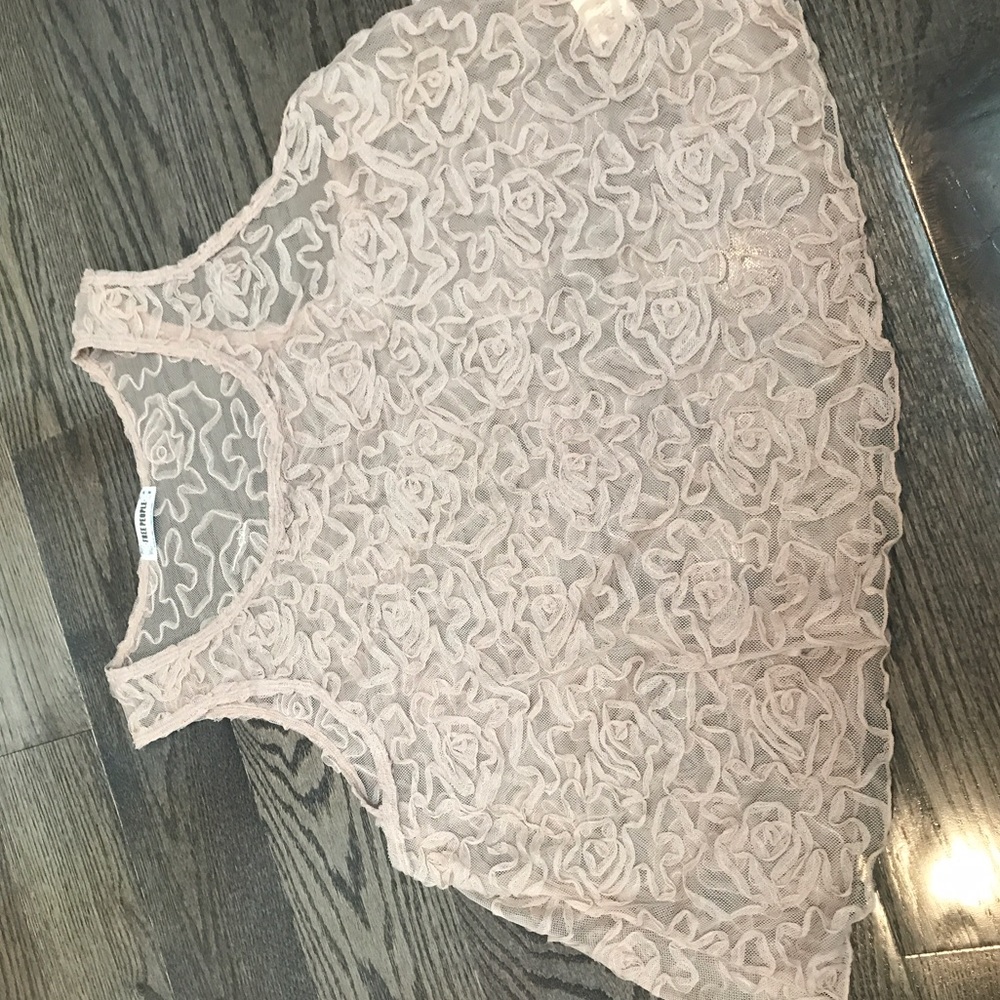 free people pink top