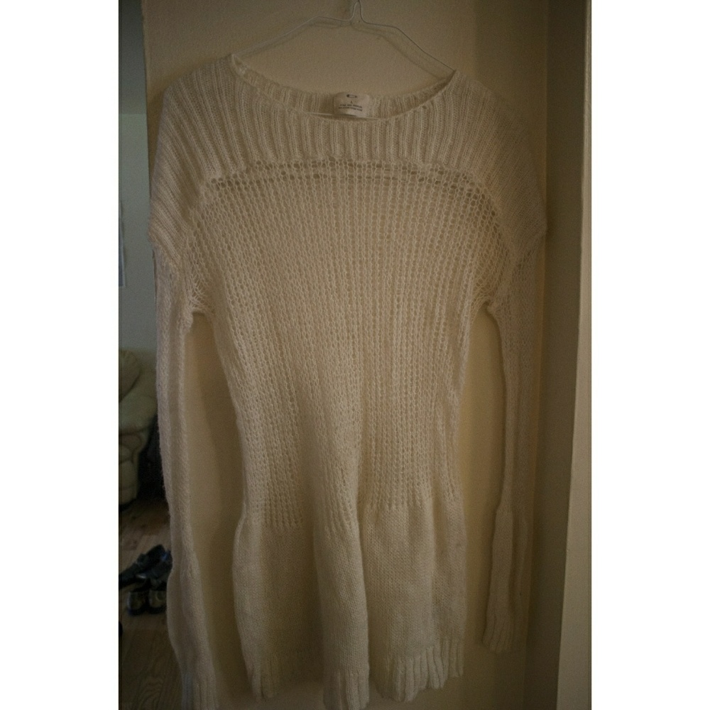 Pins & Needles White Sweater