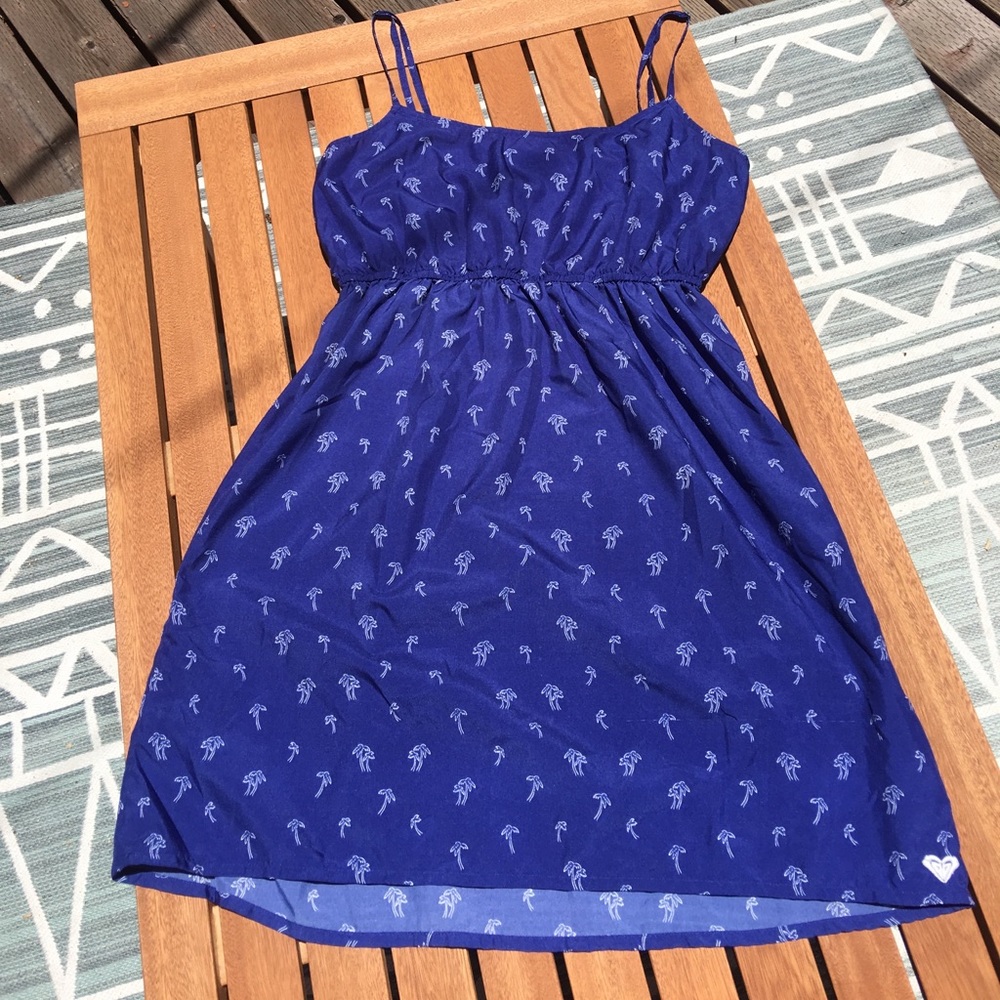 Roxy Palm Tree Print Dress