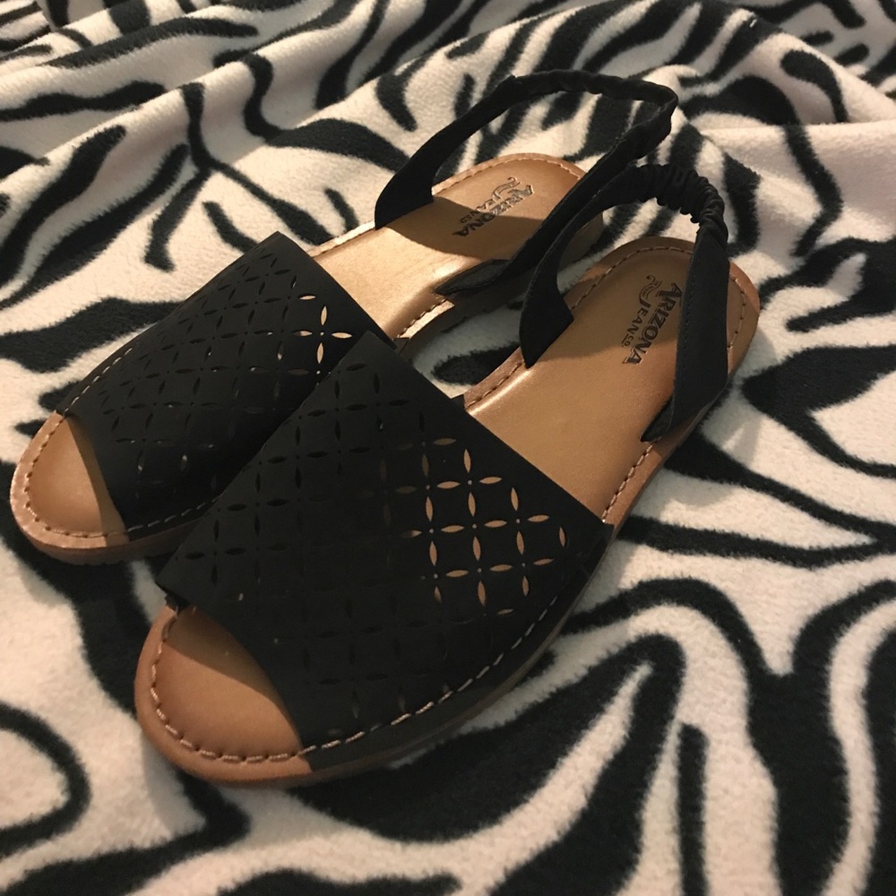 A Black Arizona Sandals from JCPenny
