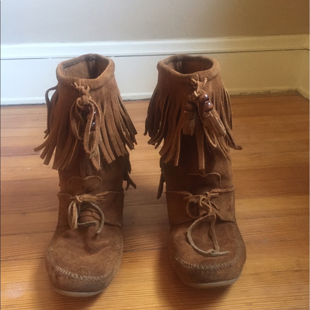 Minnetonka booties