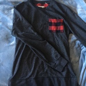 On The Byas "Sweatvest" Pocket Long Sleeve Shirt